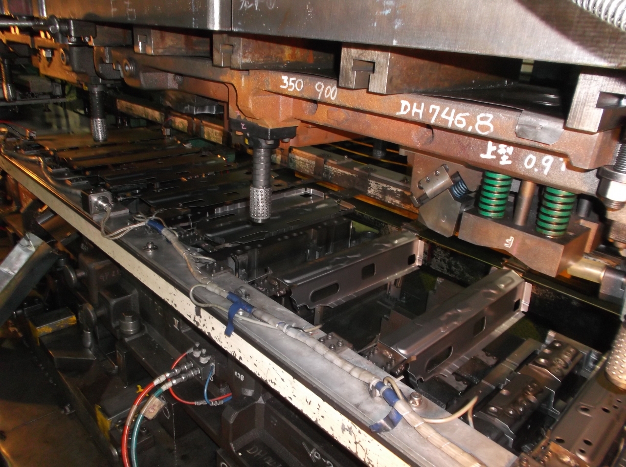 トランスファー加工風景